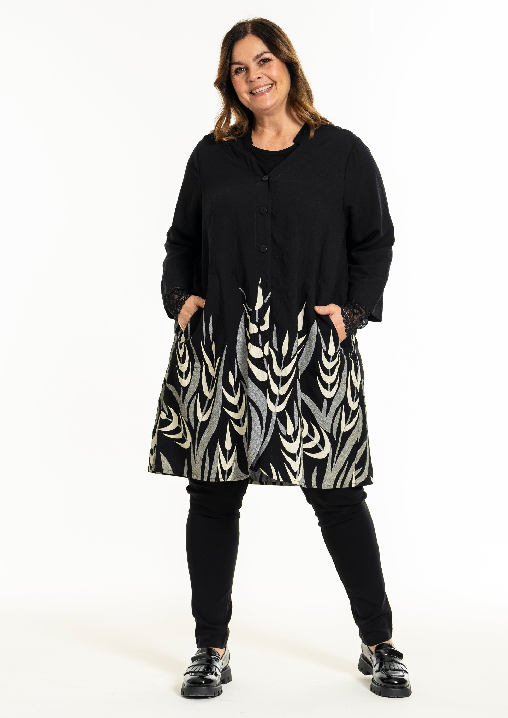 GoMonna Shirt Tunic V-Neck