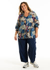 GoGhita - Bluse med V-hals