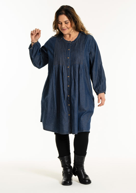 GoJohanne G255071 - Denim tunika