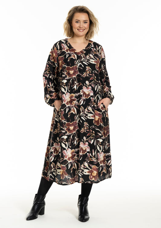 GoAstrid - Blomstret Kjole