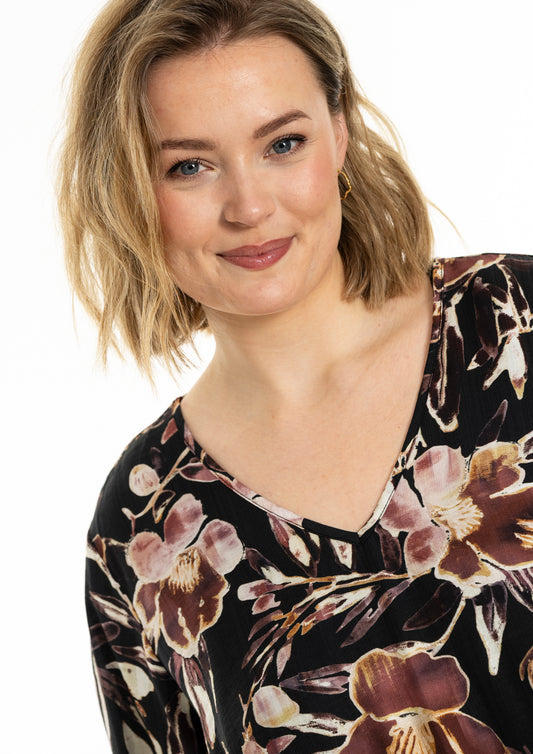 GoMirabelle - V-hals Bluse