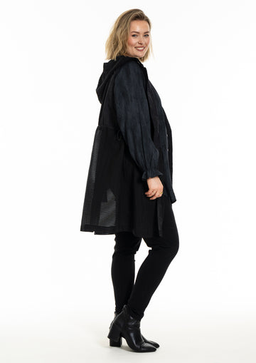 GoChristina G256024 - Lang Vest med Hætte