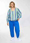 GoVera - Stribet Bluse