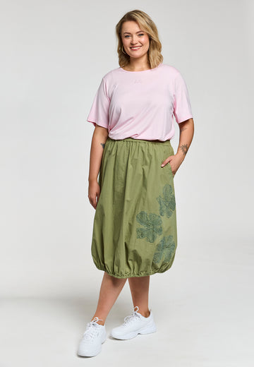 GoBirka - T-Shirt med Broderi