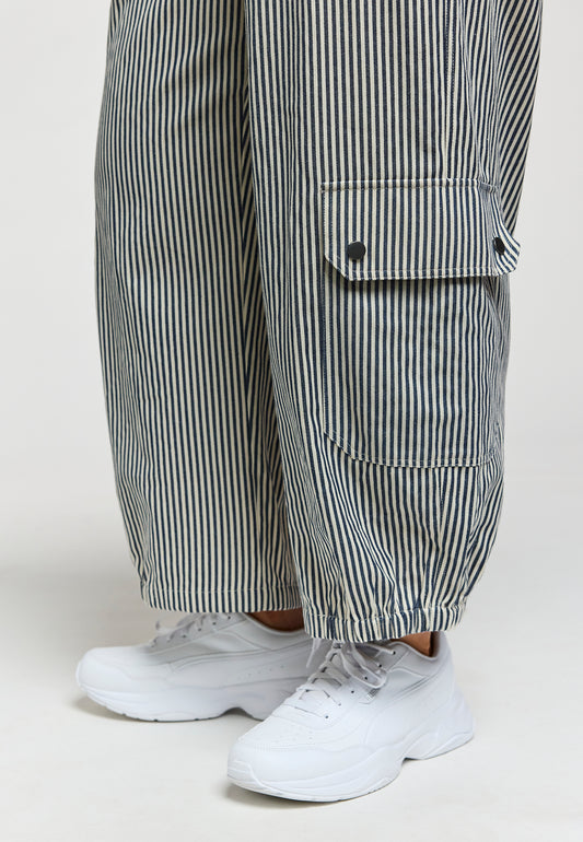 GoLilli - Stribet Cargo Pants