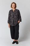 GoVilde - V-hals Bluse AOP FJ