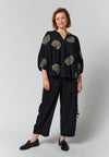 GoVilde - Bluse med Broderi