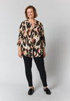 GoAlva - Bluse med Print