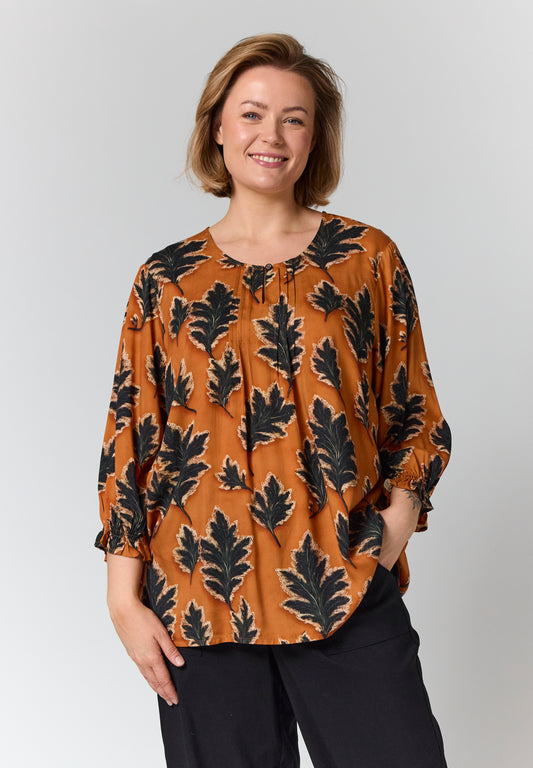 GoIben - Bluse med Print FJ