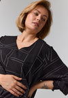 GoMirabelle - Bluse med Grafisk Print