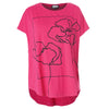 GoGitte - T-shirt med Blomsterprint FJ