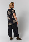 GoGitte - T-shirt med Blomsterprint