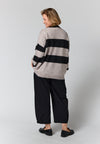 GoFenja - Strikket Bluse med Striber FJ