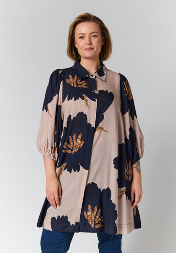 GoWilma - Kjole med Blomsterprint