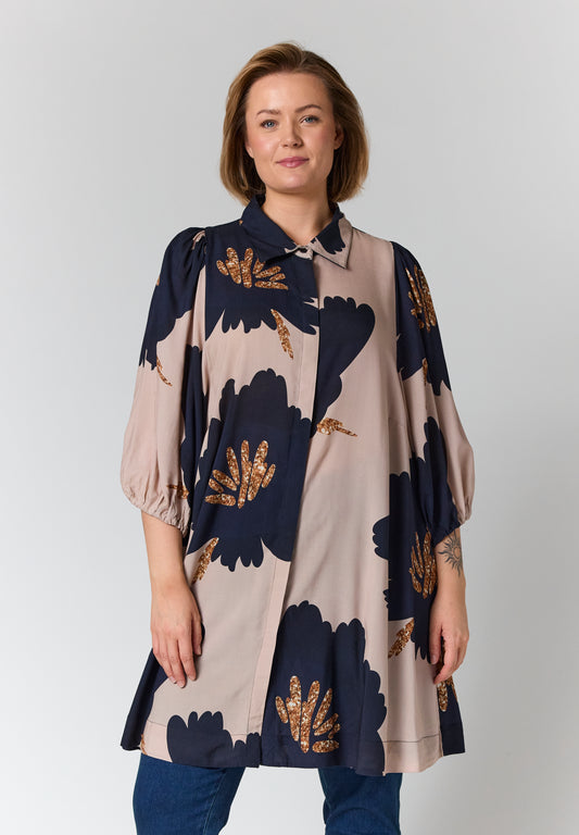 GoWilma - Kjole med Blomsterprint