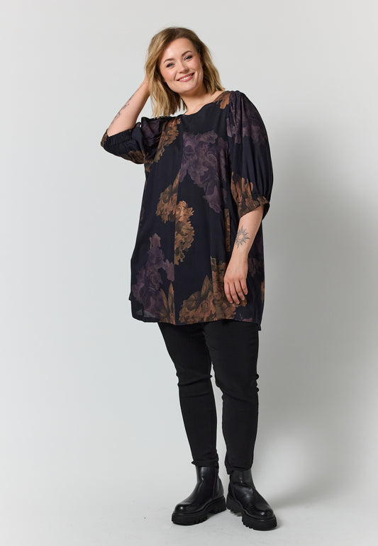 GoLova - Tunika med Store Blomster