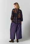 GoVilde - Bluse med Store Blomster