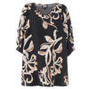 GoMalou - Bluse med Bladprint