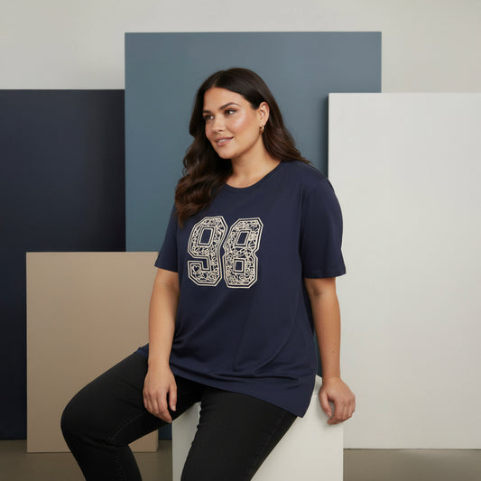 CpGLENNA - T-shirt Med Broderi