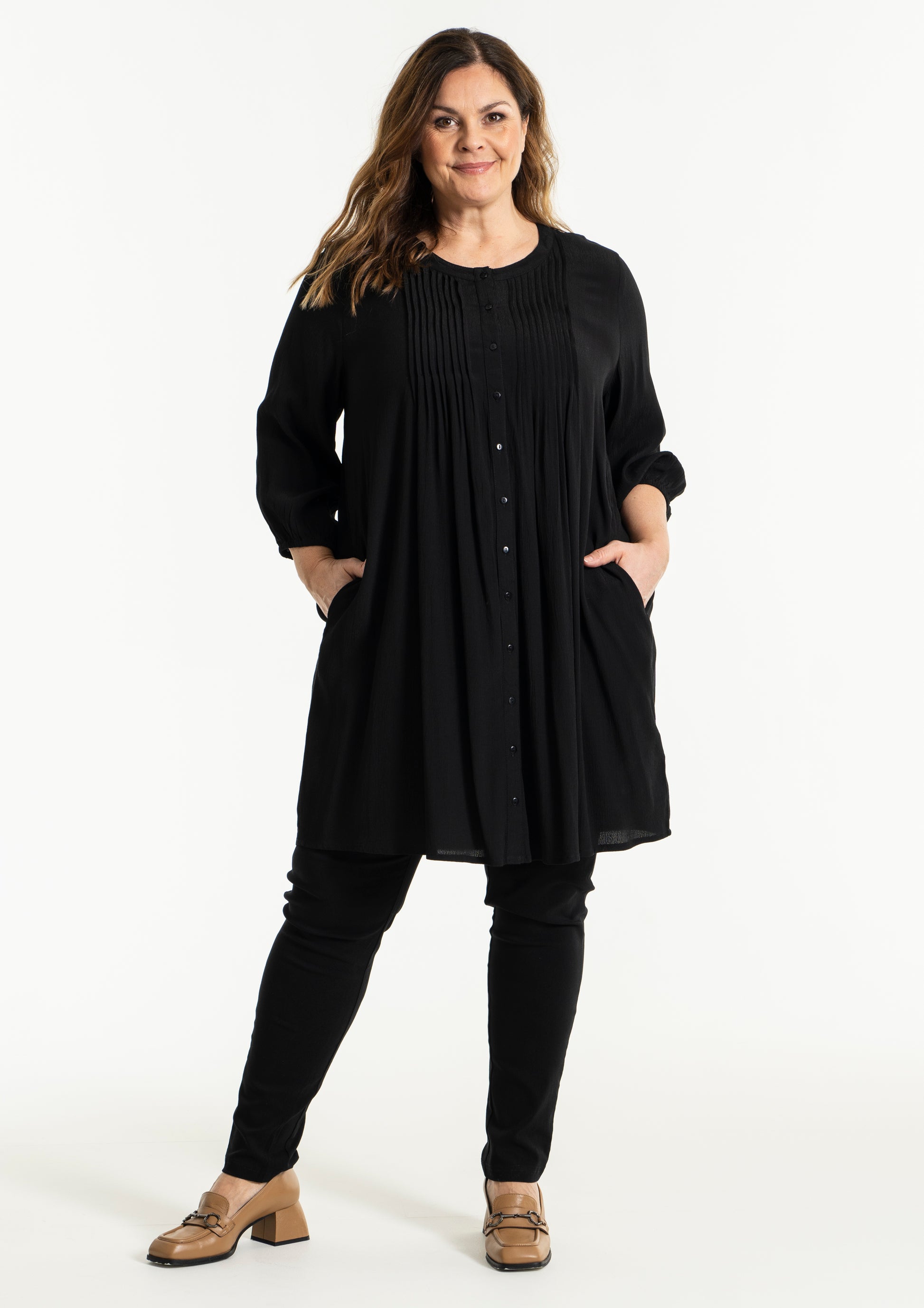 GoJohanne Shirt Tunic - Solid