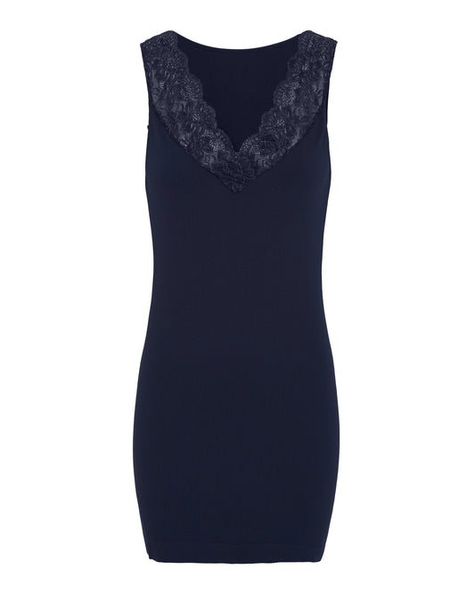 TsBelen - Rib Top Plus med Blonde