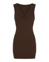 TsBelen - Rib Top Plus med Blonde