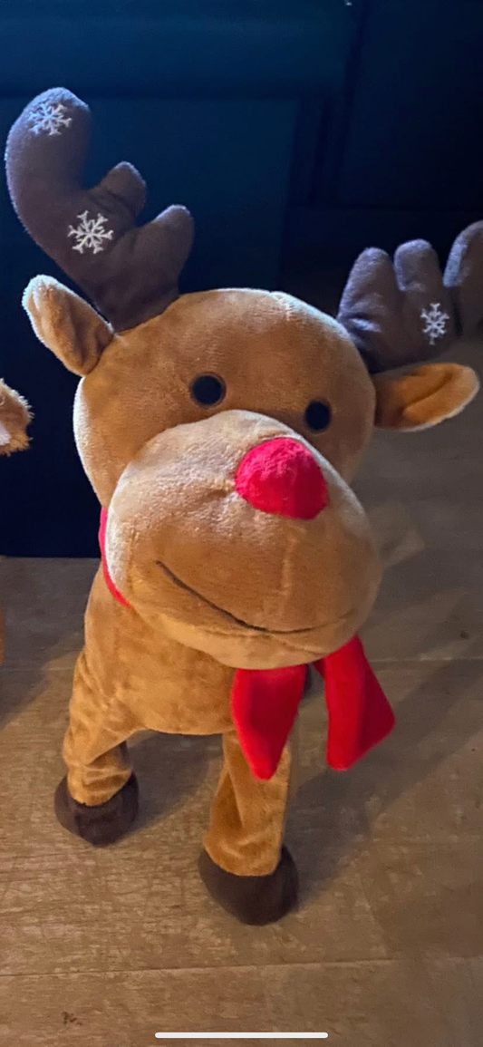 Dansende Rensdyr - preorder - leveres midt uge 47