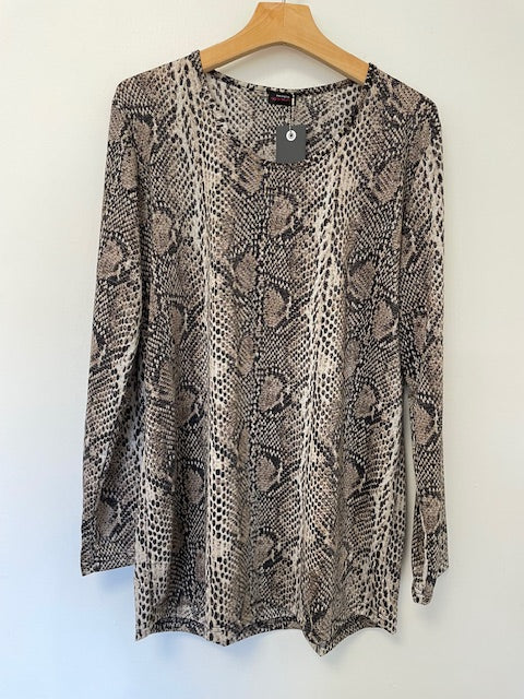 LGBuse i slangemønster og lurex