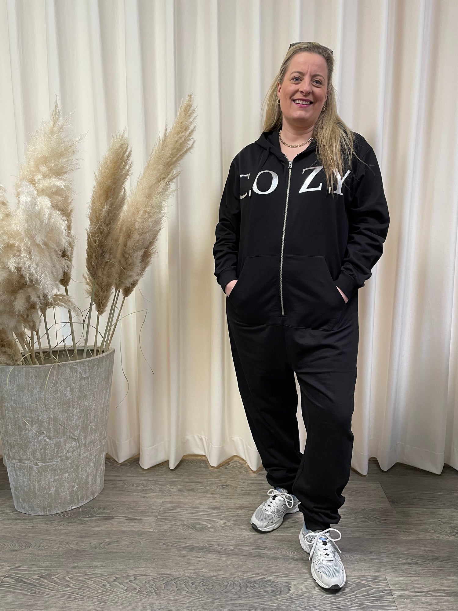 Plus size flyverdragt