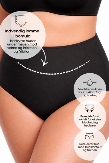 LG Maxitrusse med indvendig lomme - 3-pak