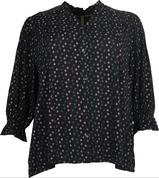 CpLOUISE - Skjortebluse med 3/4 ermer