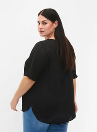 ZiMSERENA - 1/2 - ZIP BLOUSE