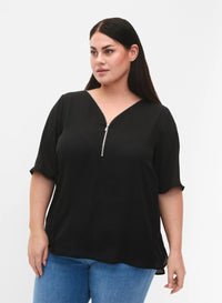 ZiMSERENA - 1/2 - ZIP BLOUSE