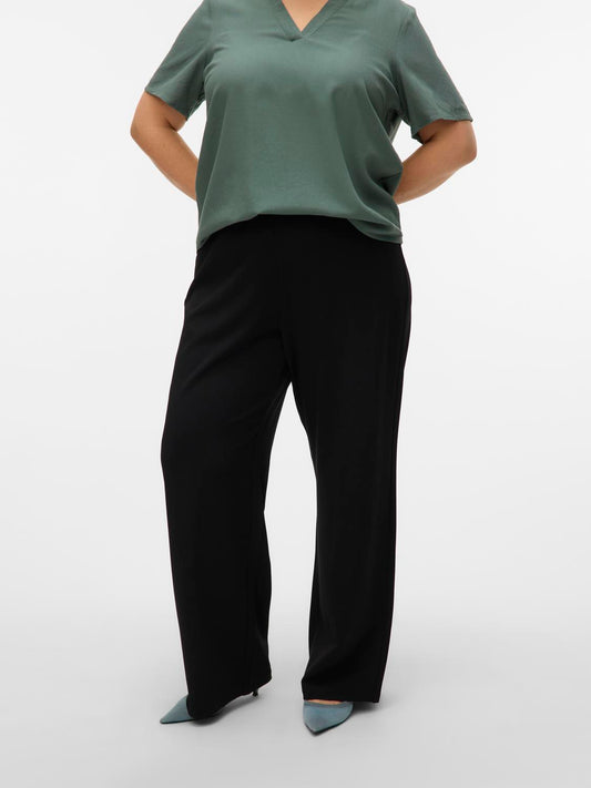 VmcBerlin Zamira Mid Waist Wide Pant Cur