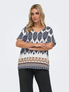 CarHavana - V-Hals Bluse