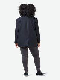 NMMILLA L/S BLAZER CURVE NOOS