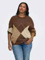CarNoeme - Mønstret Pullover