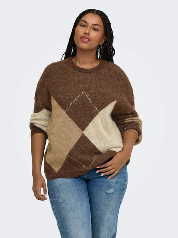 CarNoeme - Mønstret Pullover