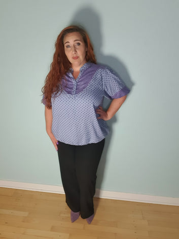 Cassiopeia CInesse teddybear blouse sand main image 1