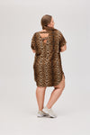 OxCross Back - Leopard Kjole
