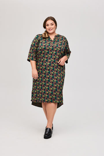 OxPrikker - Kjole 3/4 Ærmer