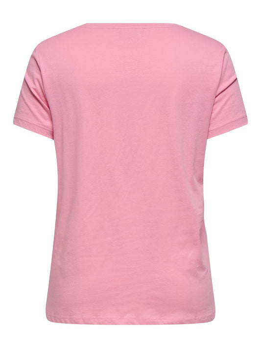 Carbonnie - T-shirt med Broderi