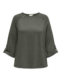 CARMALBA 3/4 ZIP TOP