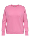 CARMAYA - Sweatshirt med ryggprint