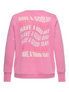 CARMAYA - Sweatshirt med ryggprint