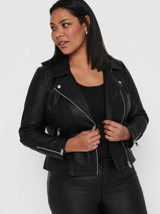 CAREMMY FAUX LEATHER BIKER NOOS