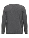 CARBOTTLIA L/S V-HALS TOPP JRS