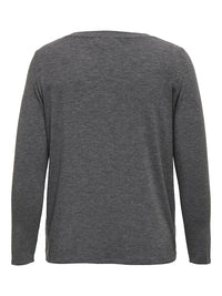 CARBOTTLIA L/S V-NECK TOP JRS