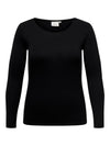 CARLONNY LS O-HALS TOP JRS
