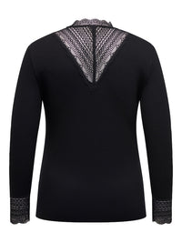 CARTILDE RIB LACE L/S TOP JRS